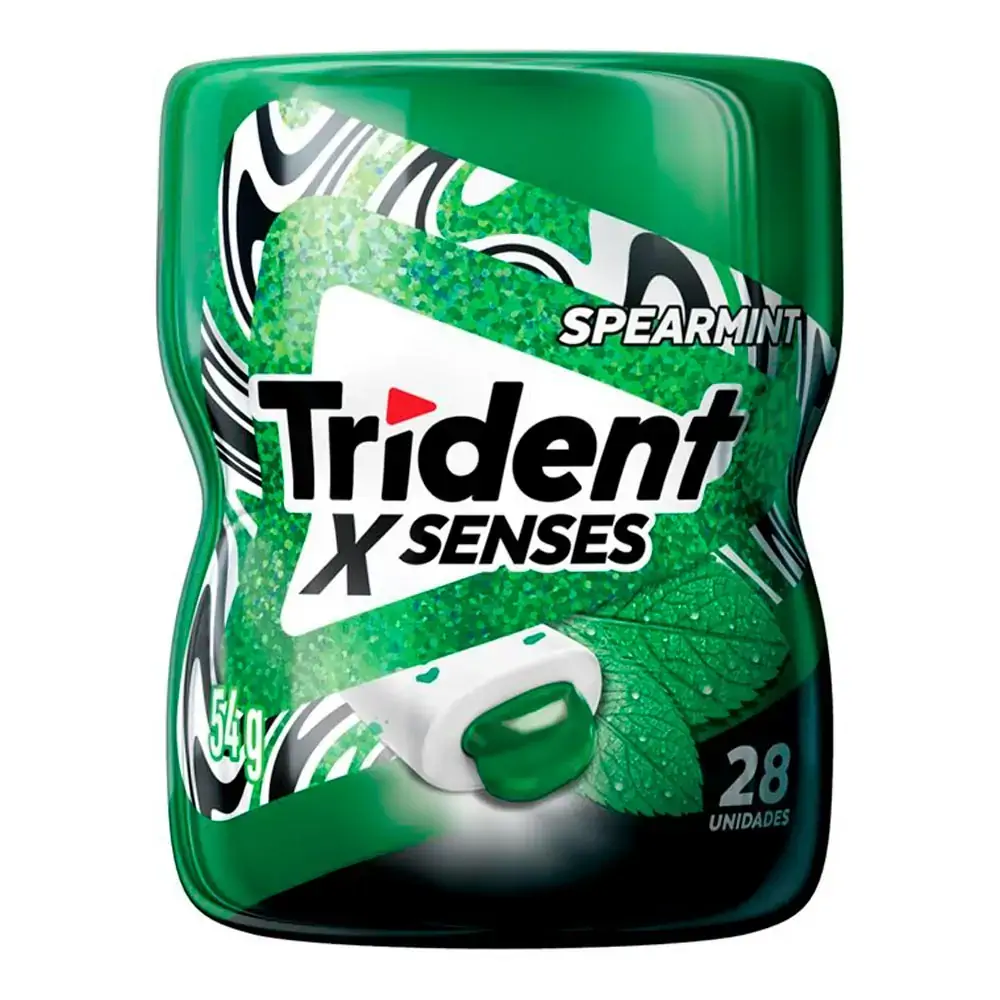 TRIDENT XSENSES SPEARMINT 54G