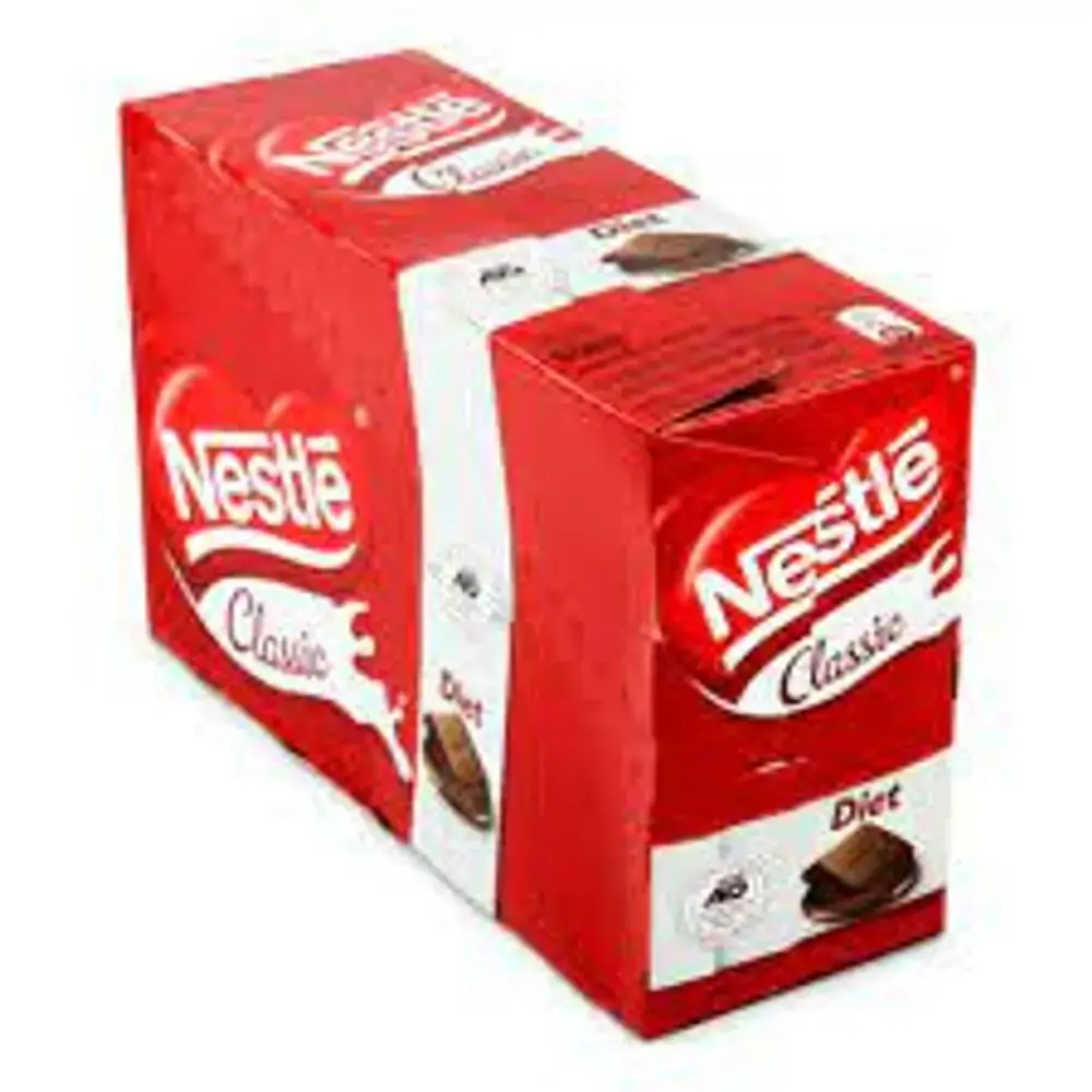 BOMBOM NESTLE TABLET DIET CLASSIC CHOCOLATE 22X25G  R7748
