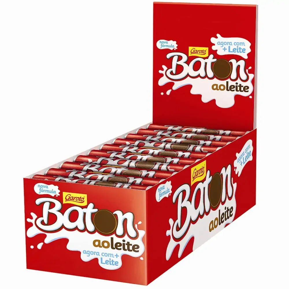 BATON BASTAO CHOC LEITE 32(30X