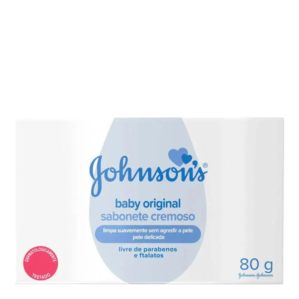 SABONETE JOHNSONS BABY ORIGINAL 80G