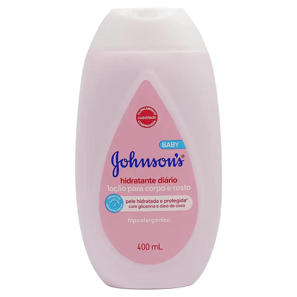 HIDRAT CORPORAL JOHNSONS BABY LOCAO ROSA 400ML