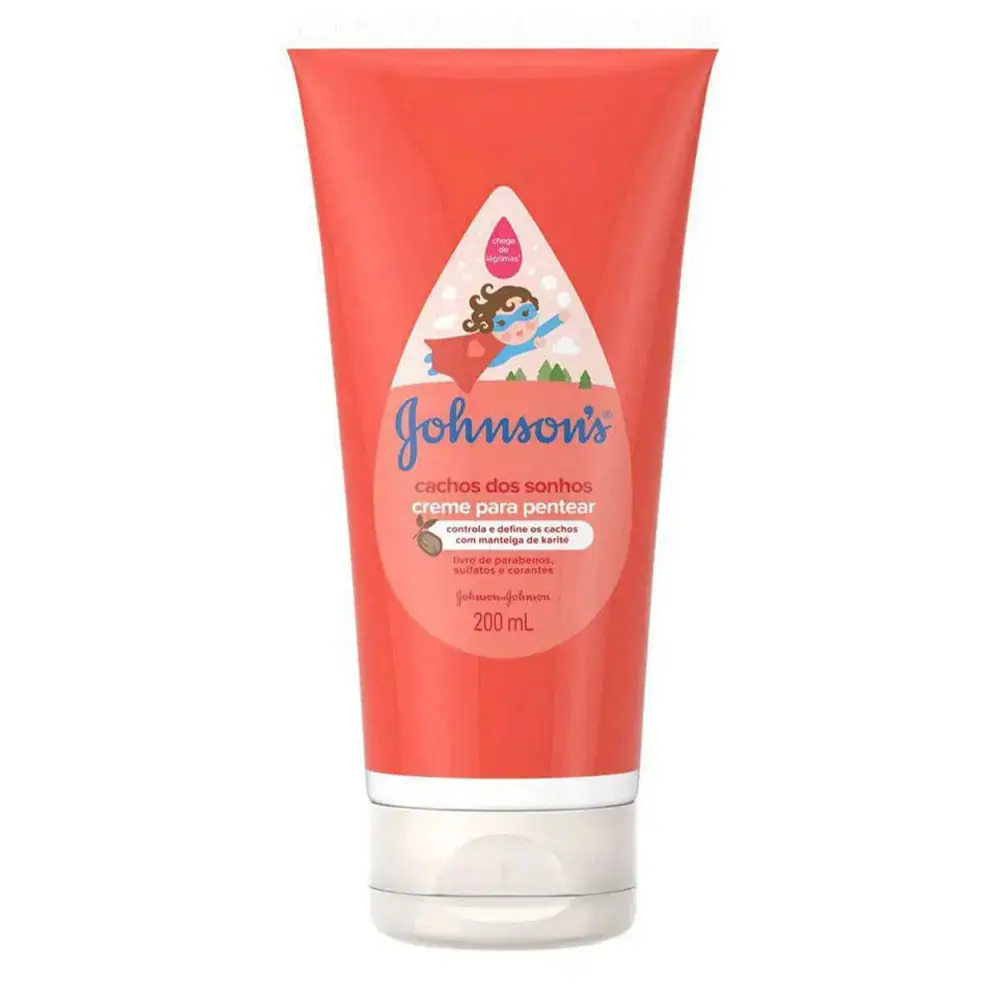 CREME PARA PENTEAR INFANTIL JOHNSONS KIDS CACHOS 200M