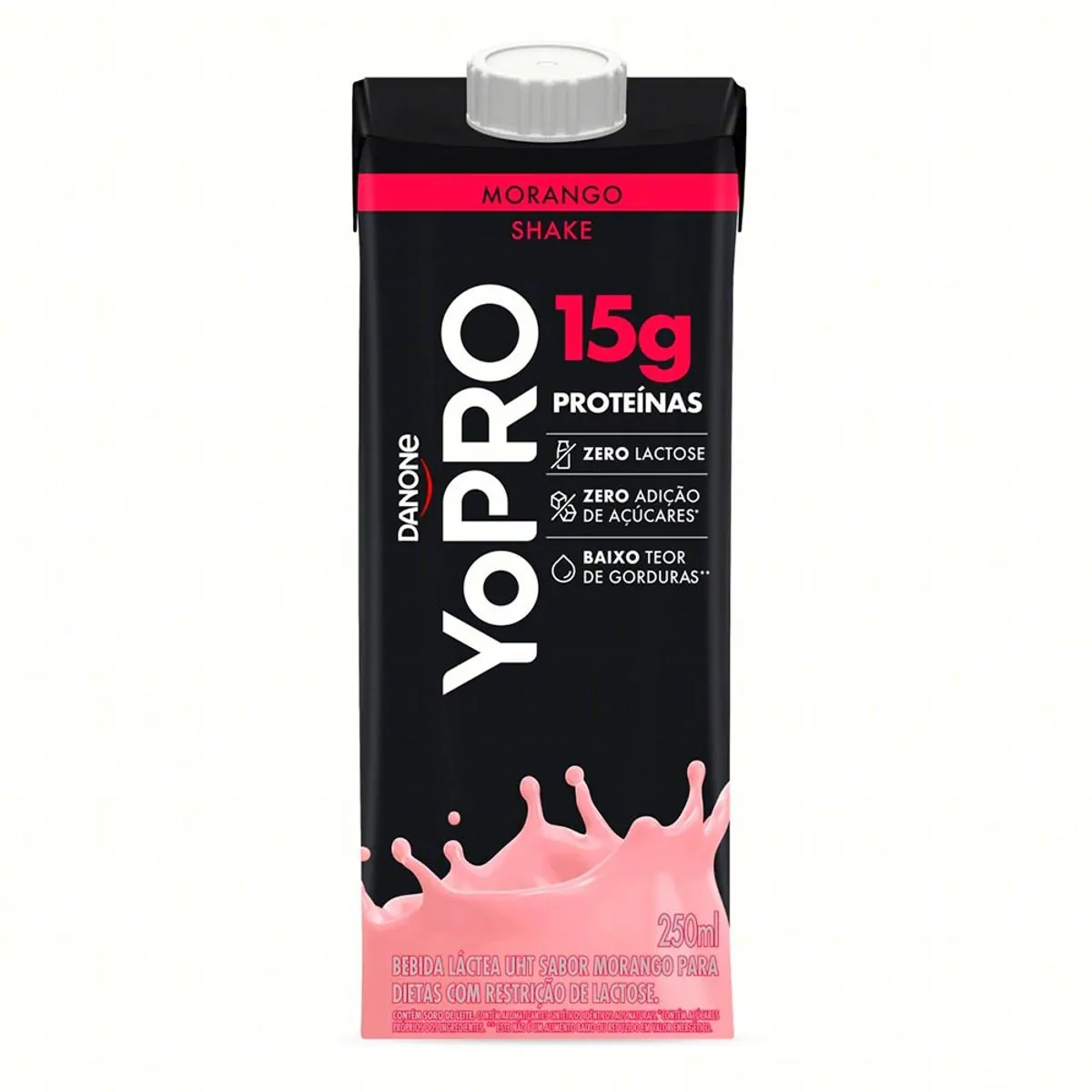 YOPRO UHT 15G MORANGO 250ML CX