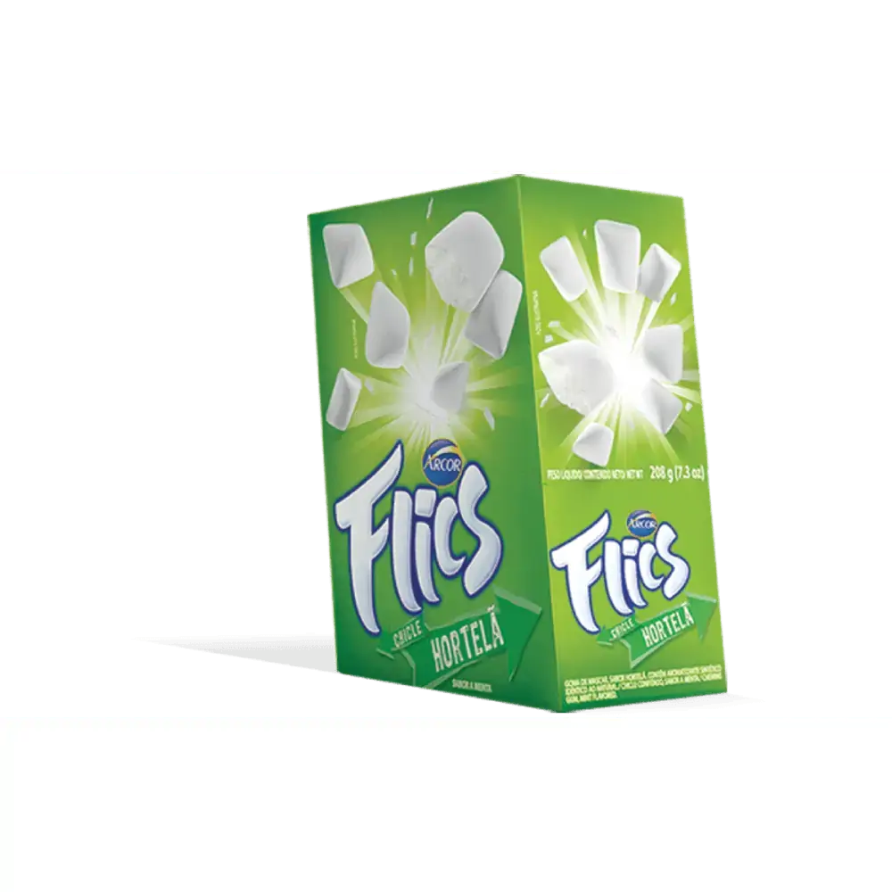 FLICS CHICLETE HORTELA 1UN