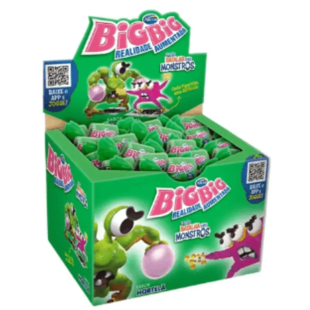 BIG BIG CHICLETE HORTELA 1UN