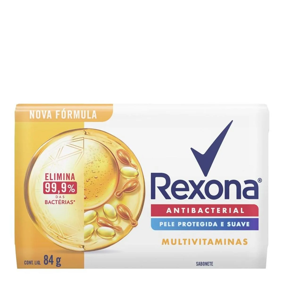 Sabonete Rexona 084G Antibacterial Multivitaminas *