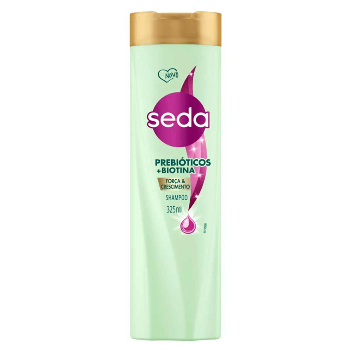 SHAMPOO SEDA PREBIÓTICOS + BIOTINA FRASCO 325ML