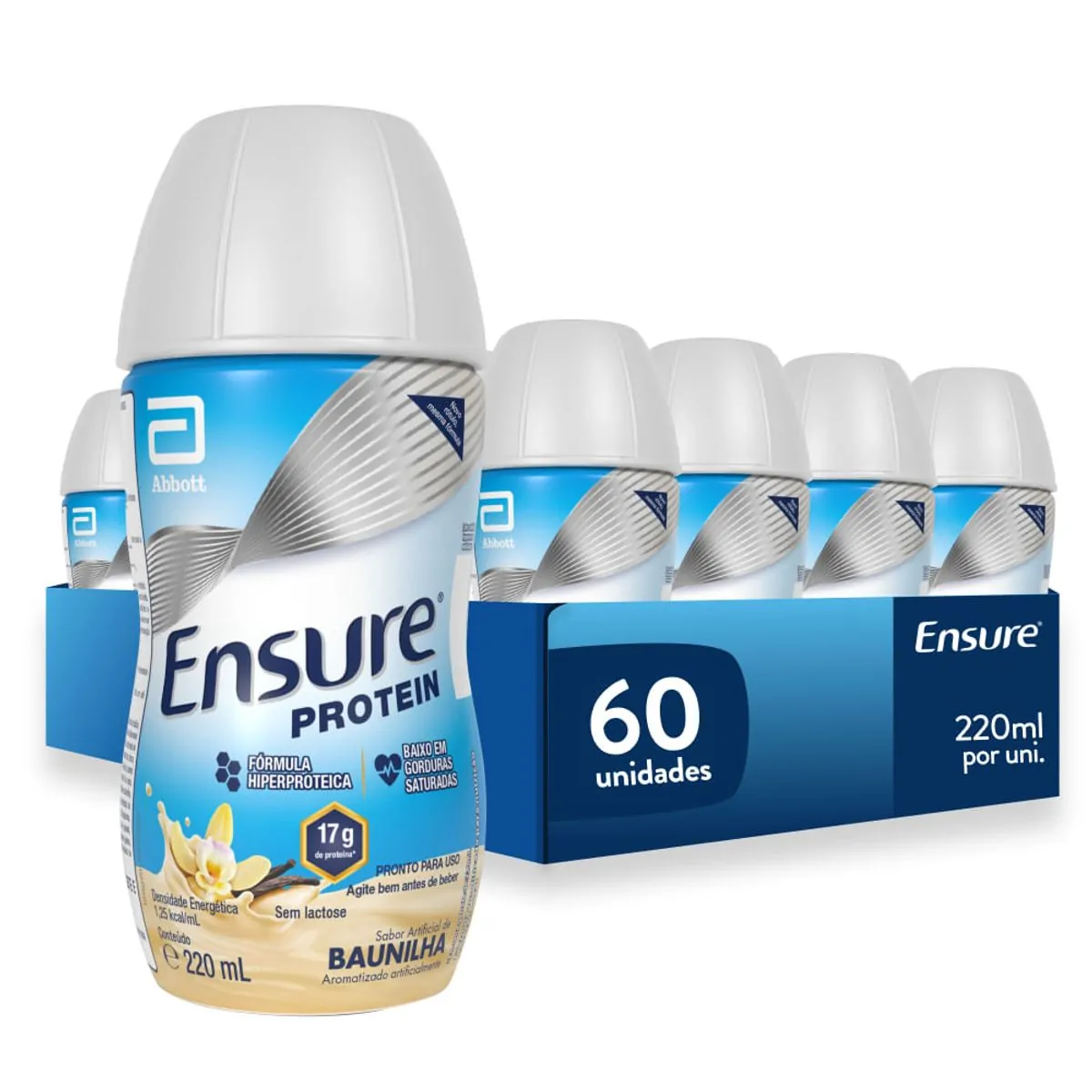 ENSURE PROTEIN BAUNILHA 220ML-DEMAIS PROD