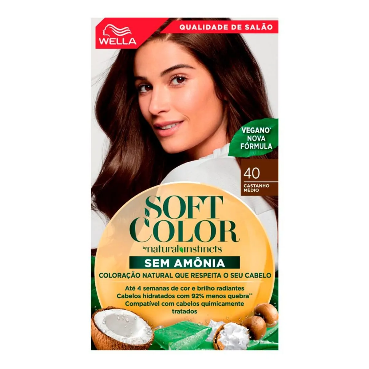 Color Soft Color 40 Castanho Medio