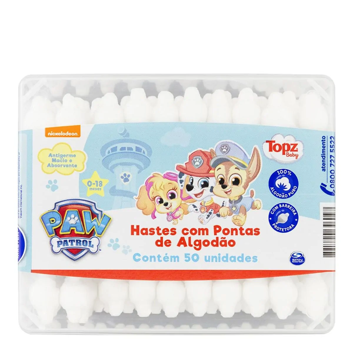 Hastes Flex Topz Baby 050Un Pote Patrulha Canina(E