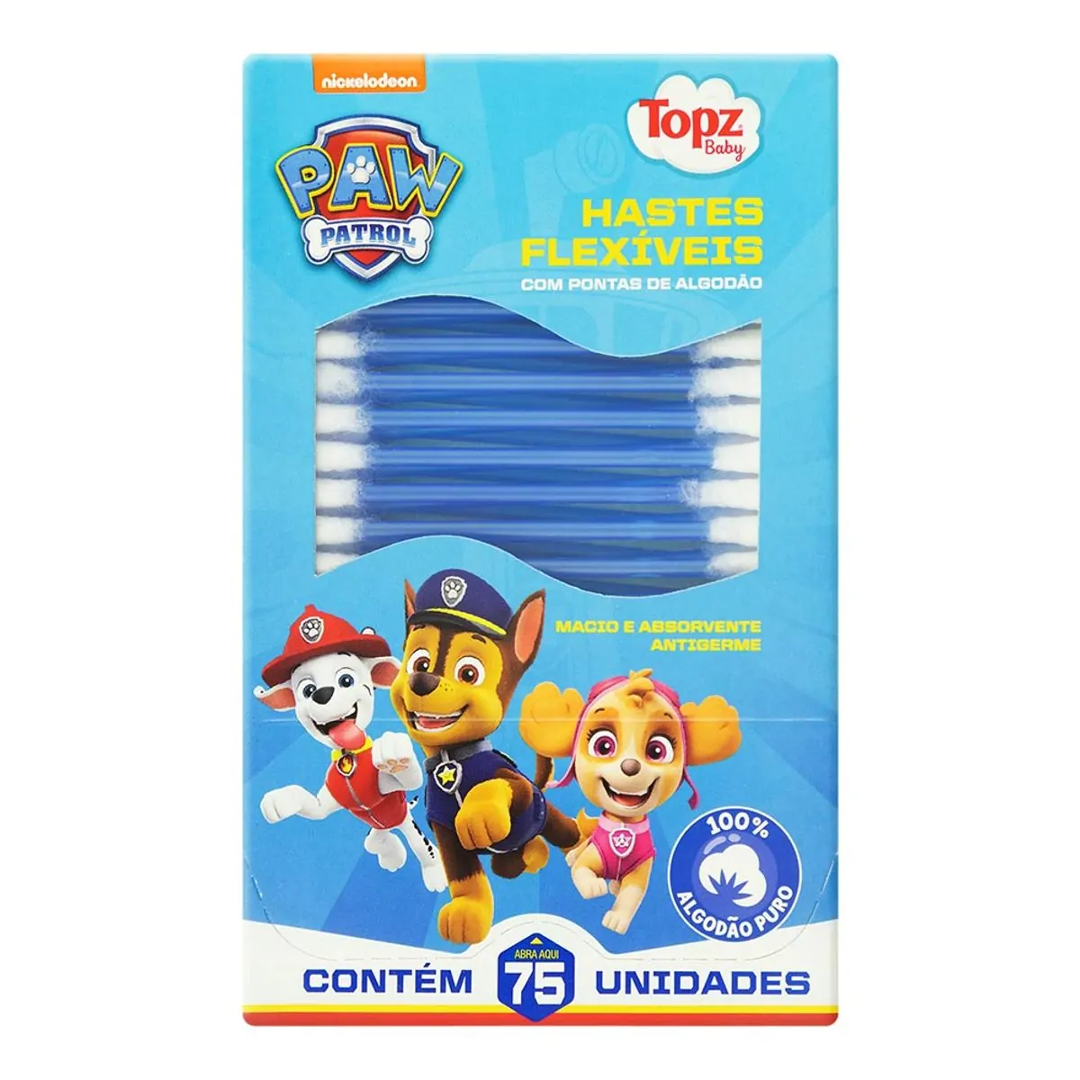 Hastes Flex Topz Baby 75Un Patrulha Canina