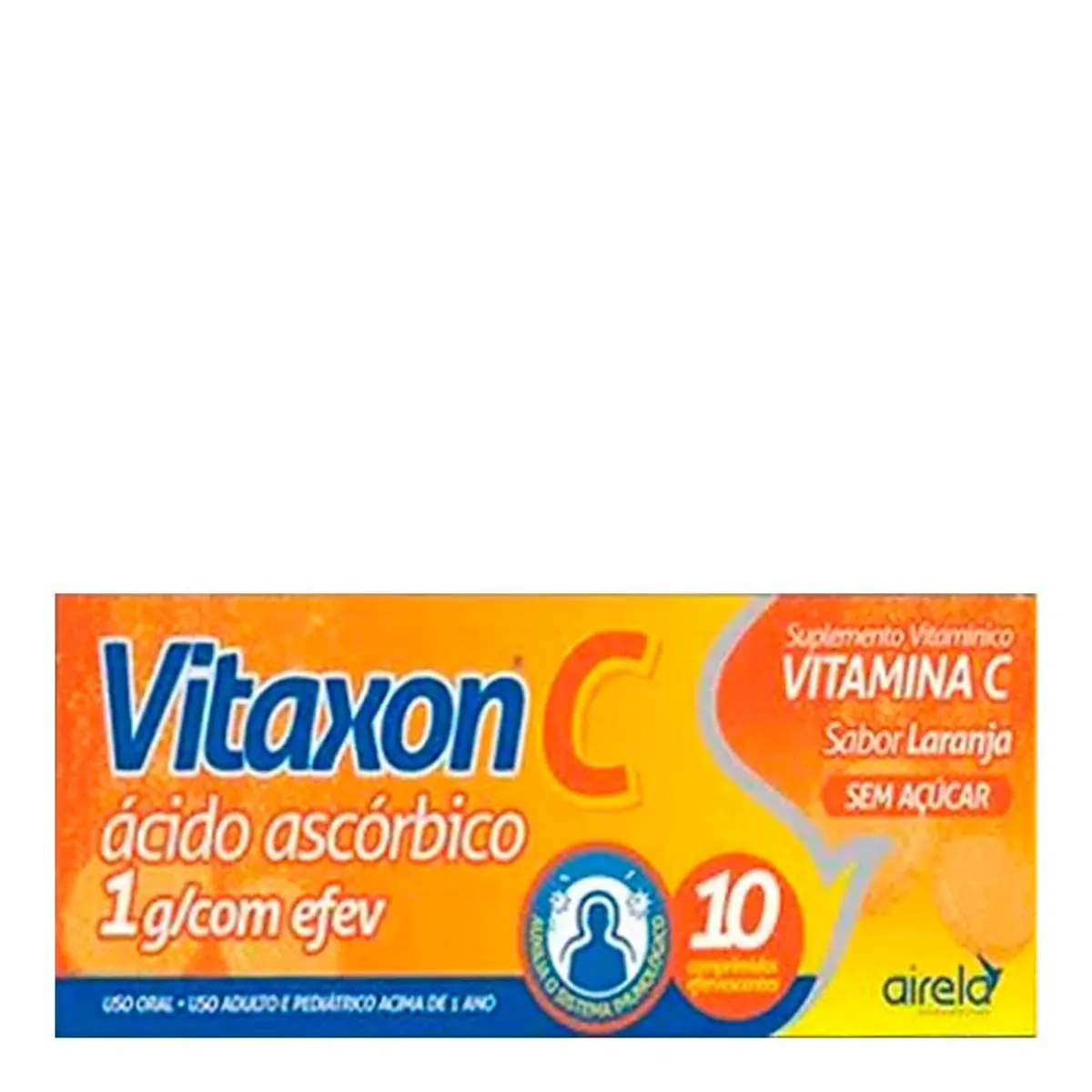 Vitaxon C 1G 10 Comp Eferv Laranja