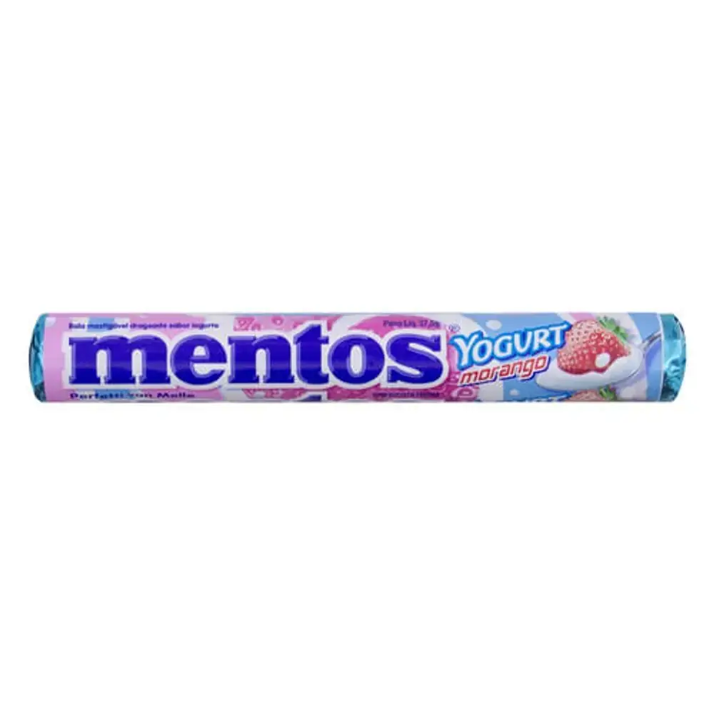 Mentos Yogurt Morango 37,5 Gr