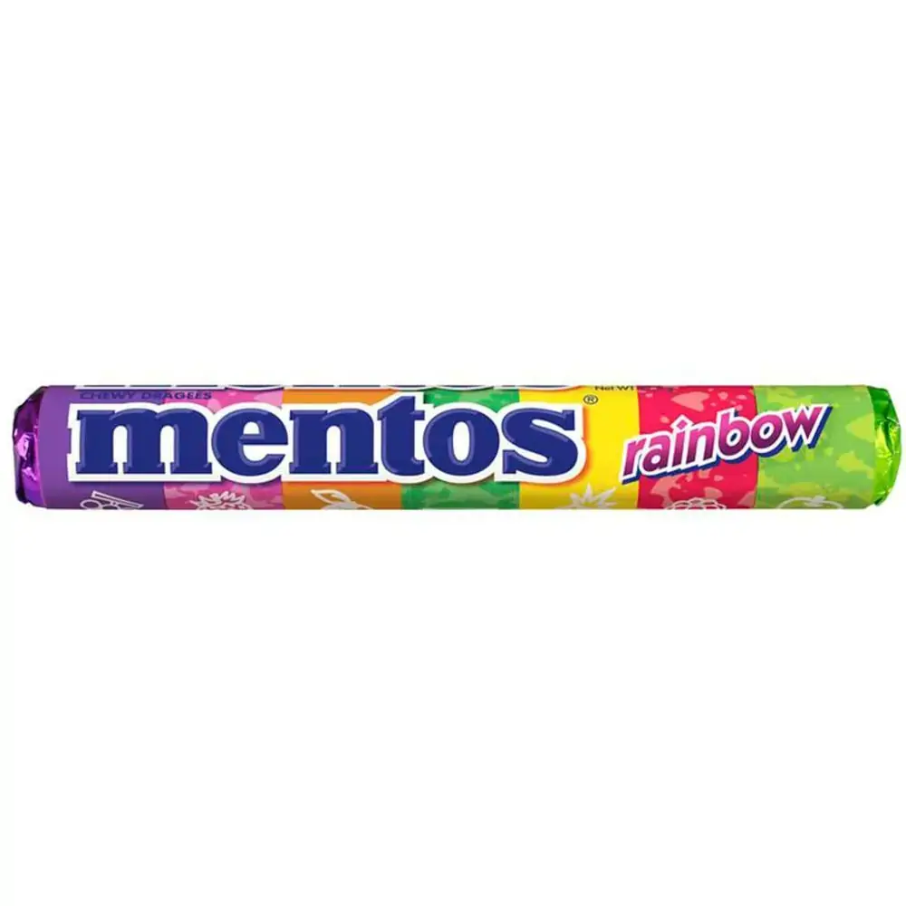 CONFEITO MASTIGAVEL MENTOS RAINBOW
