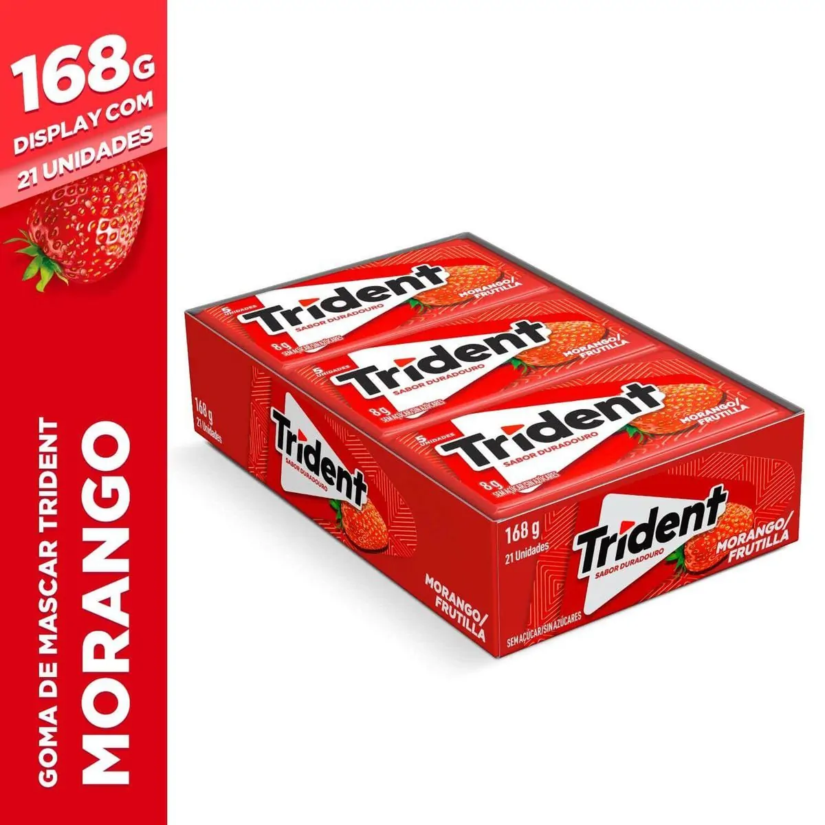 Trident Morango 8G 5 Un