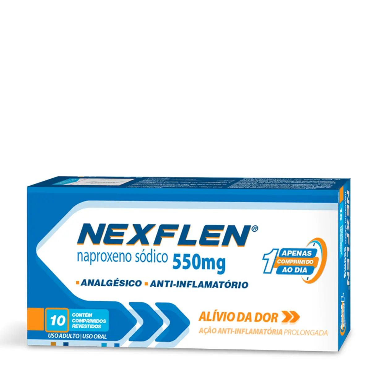 Nexflen 550Mg Cx 10 Comp Rev