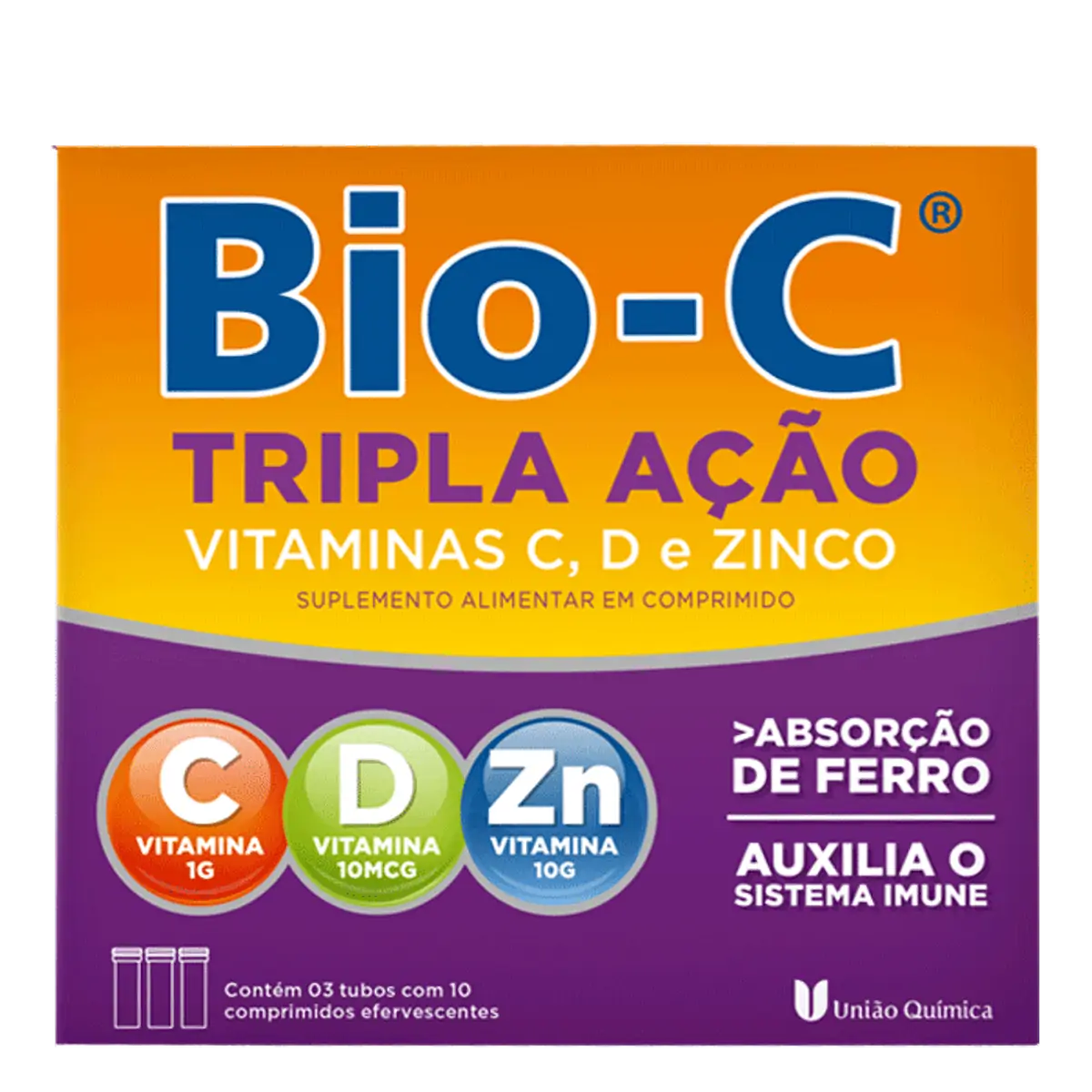 Bio-C Tripla Acao 30 Cp Efev