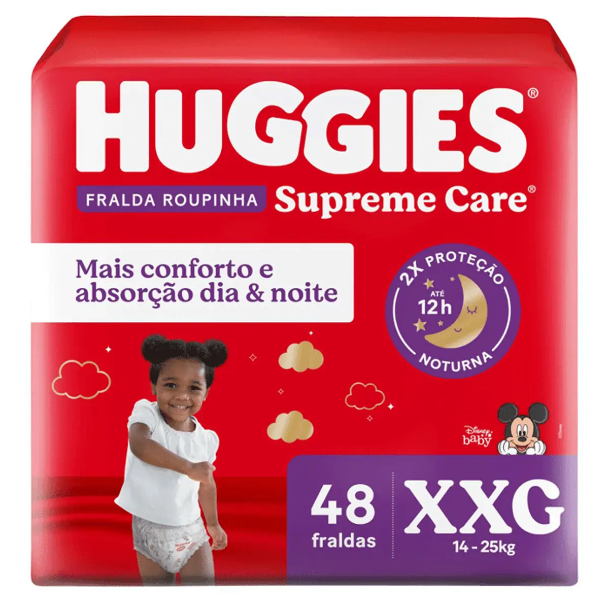 Fr Huggies Sup.Care Roup. Hiper Xxg 48Un