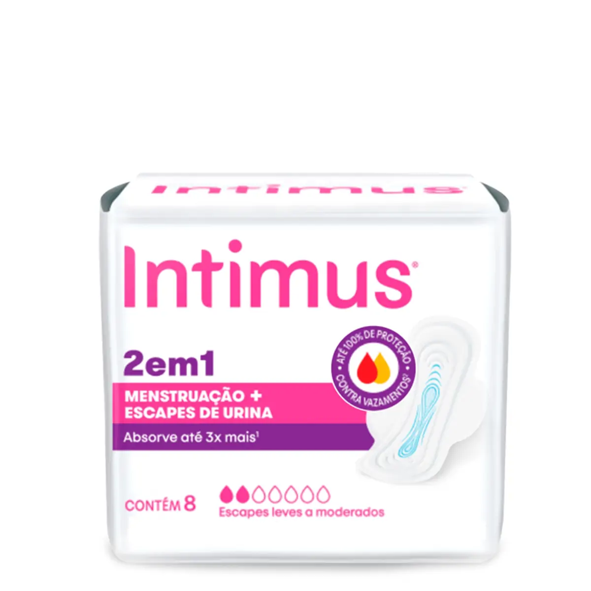 ABS INTIMUS 2 EM 1 NORMAL 8UN✓
