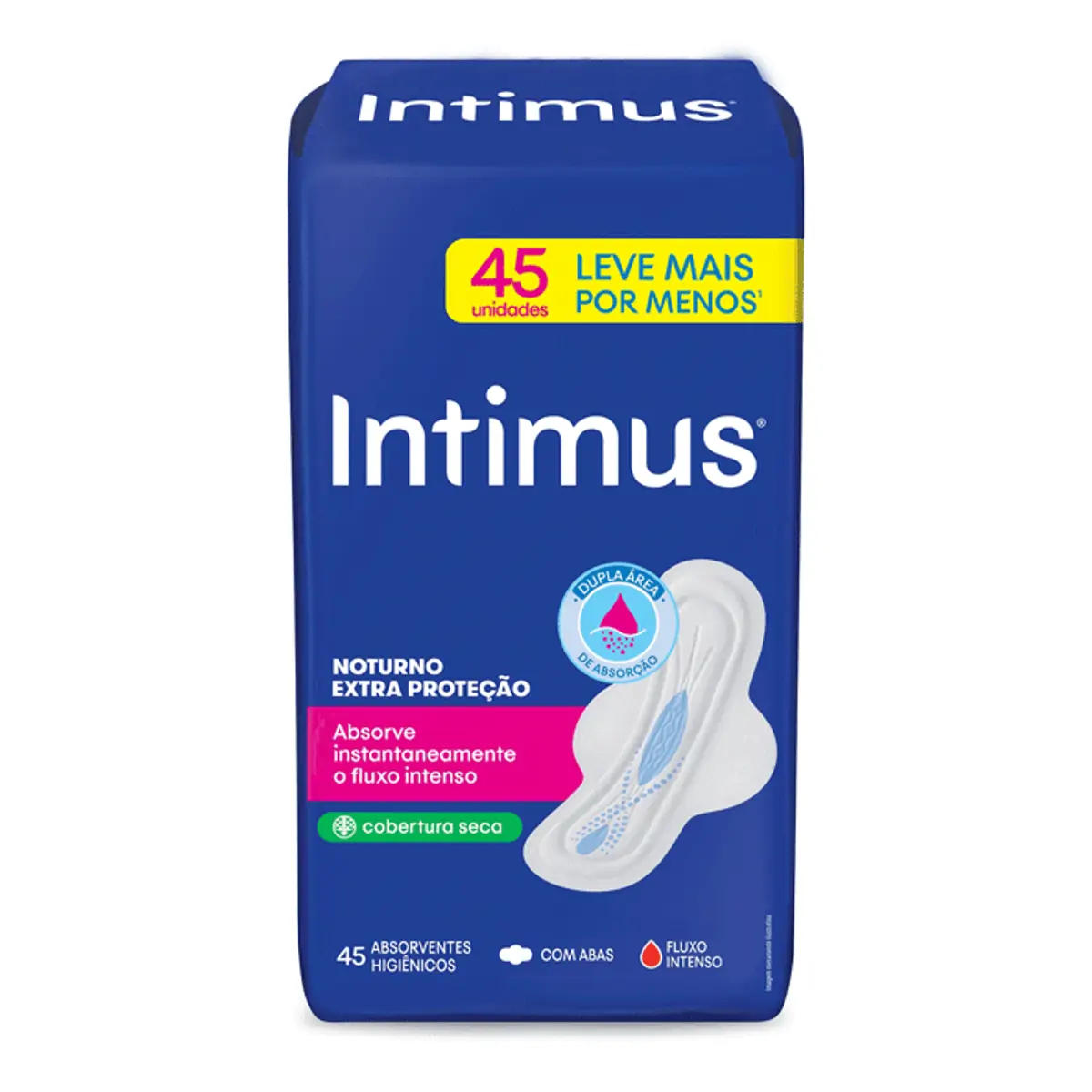 ABS INTIMUS NOTURNO SECA C/ABAS C/45