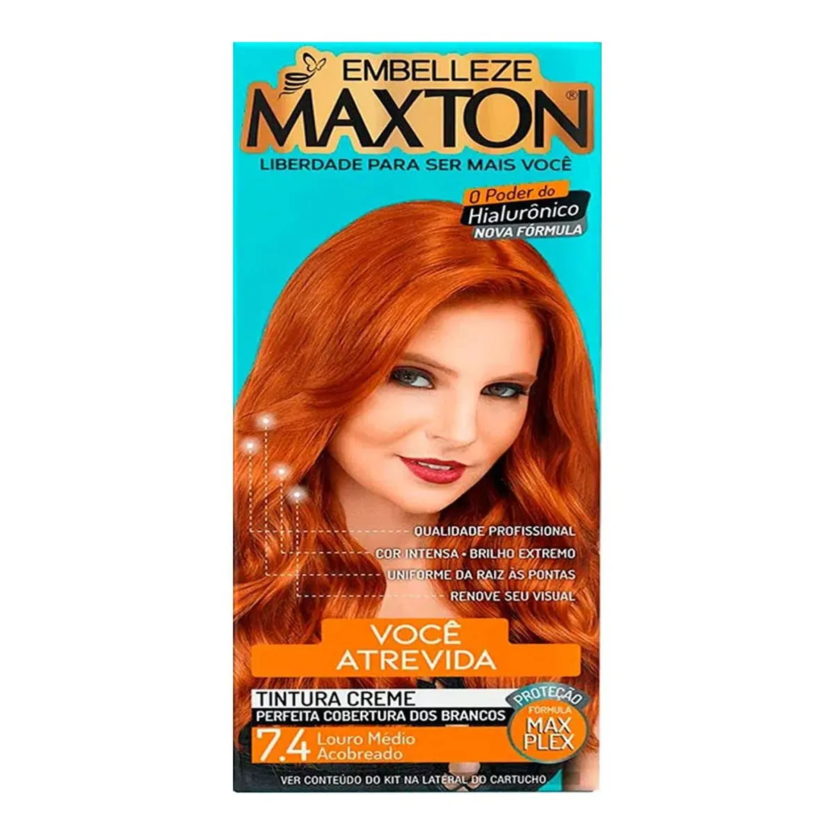 TINT MAXTON+AGUA OXIG 7.4 LOUR