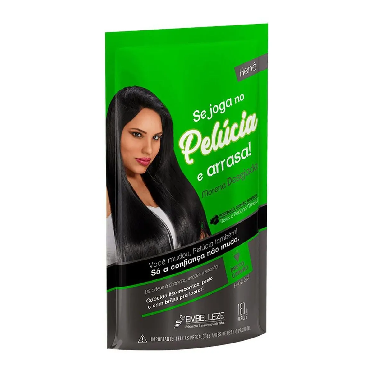 Hene Pelucia 180G Gel Carvao Pouch *