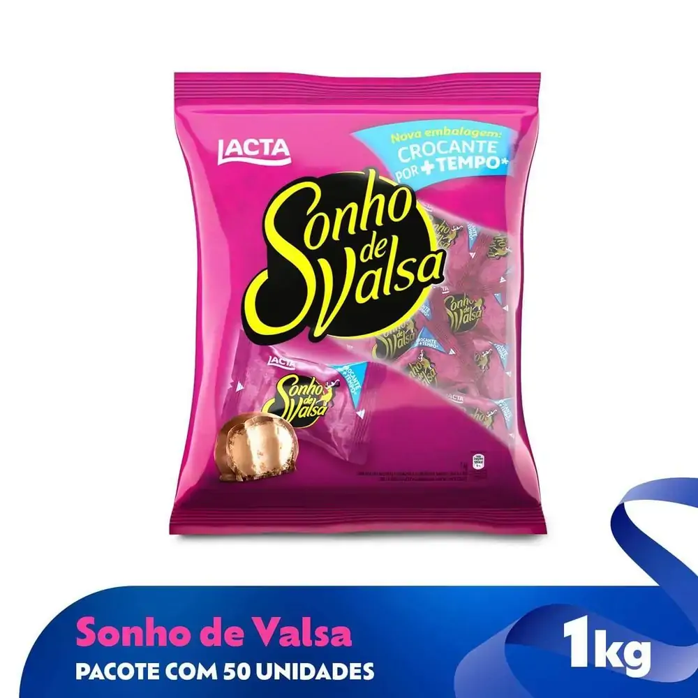 SONHO DE VALSA LACTA BOMBOM 1K