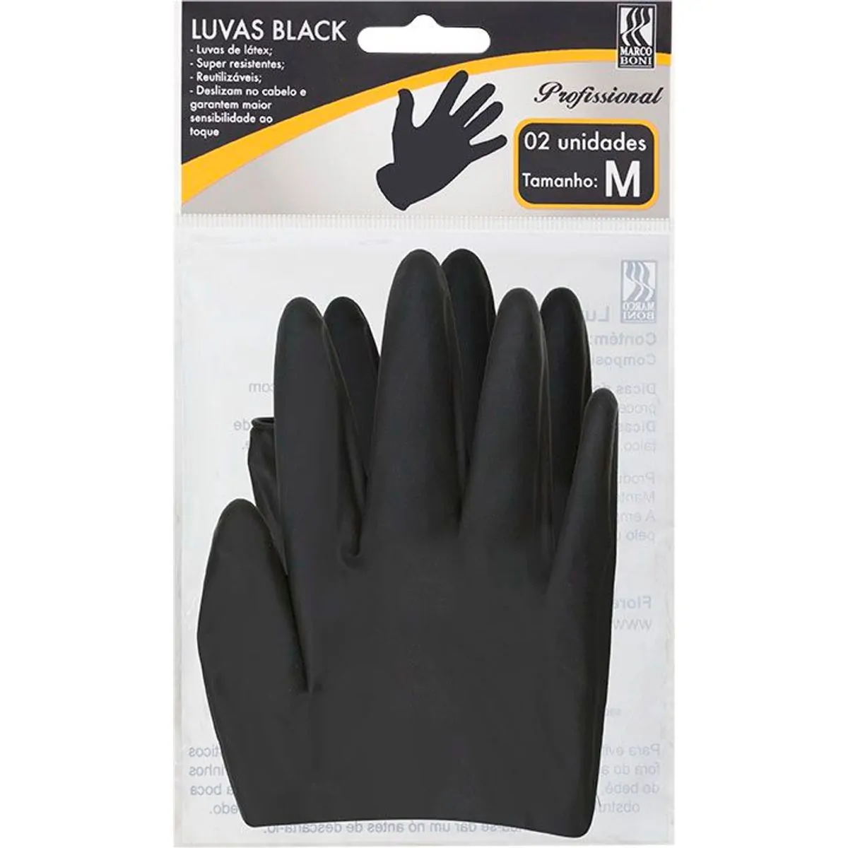 LUVA DESC MARCO BONI BL M 1PAR