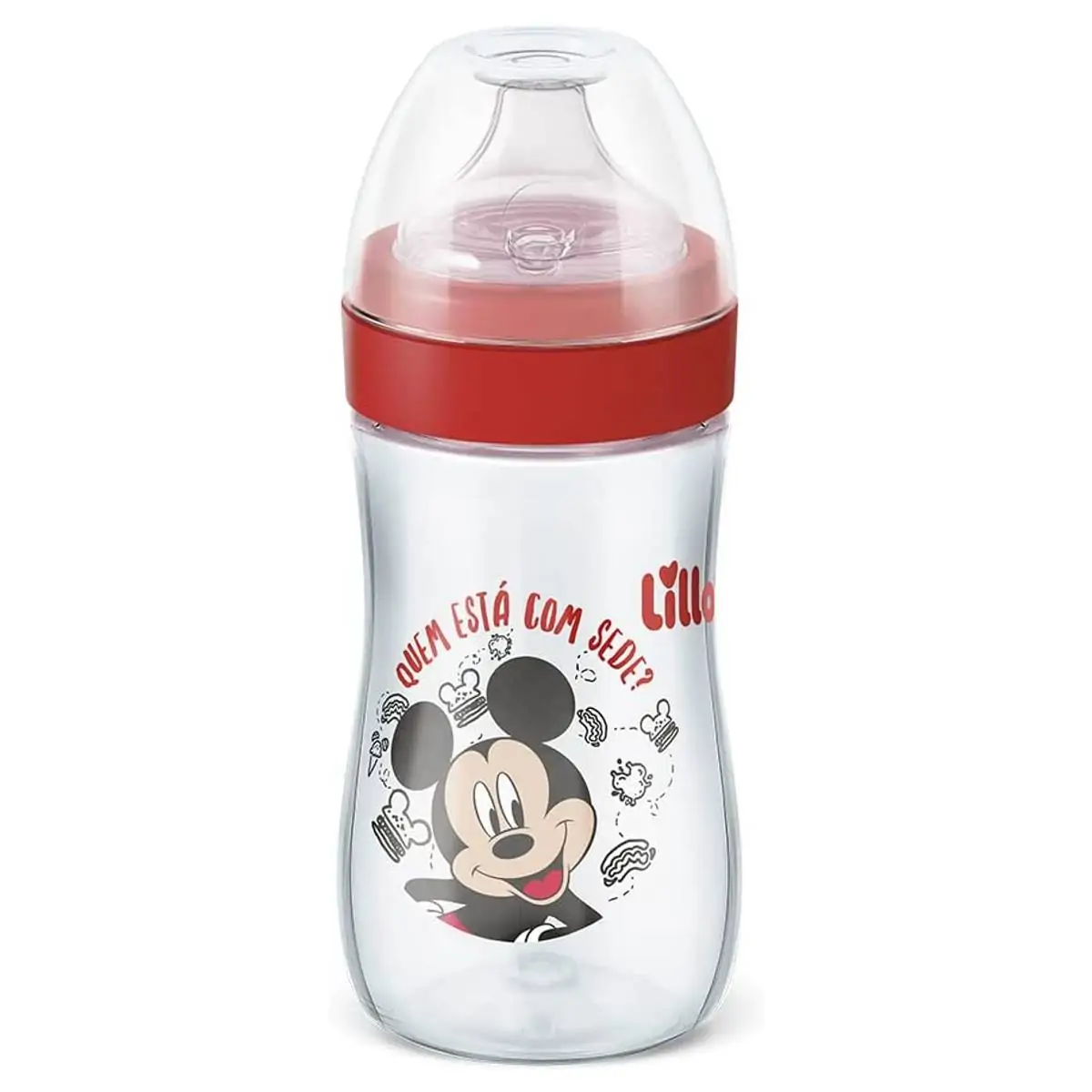 Copo Evolution Disney Com Bebedor De Silicone - 300Ml # 307301 - Lillo