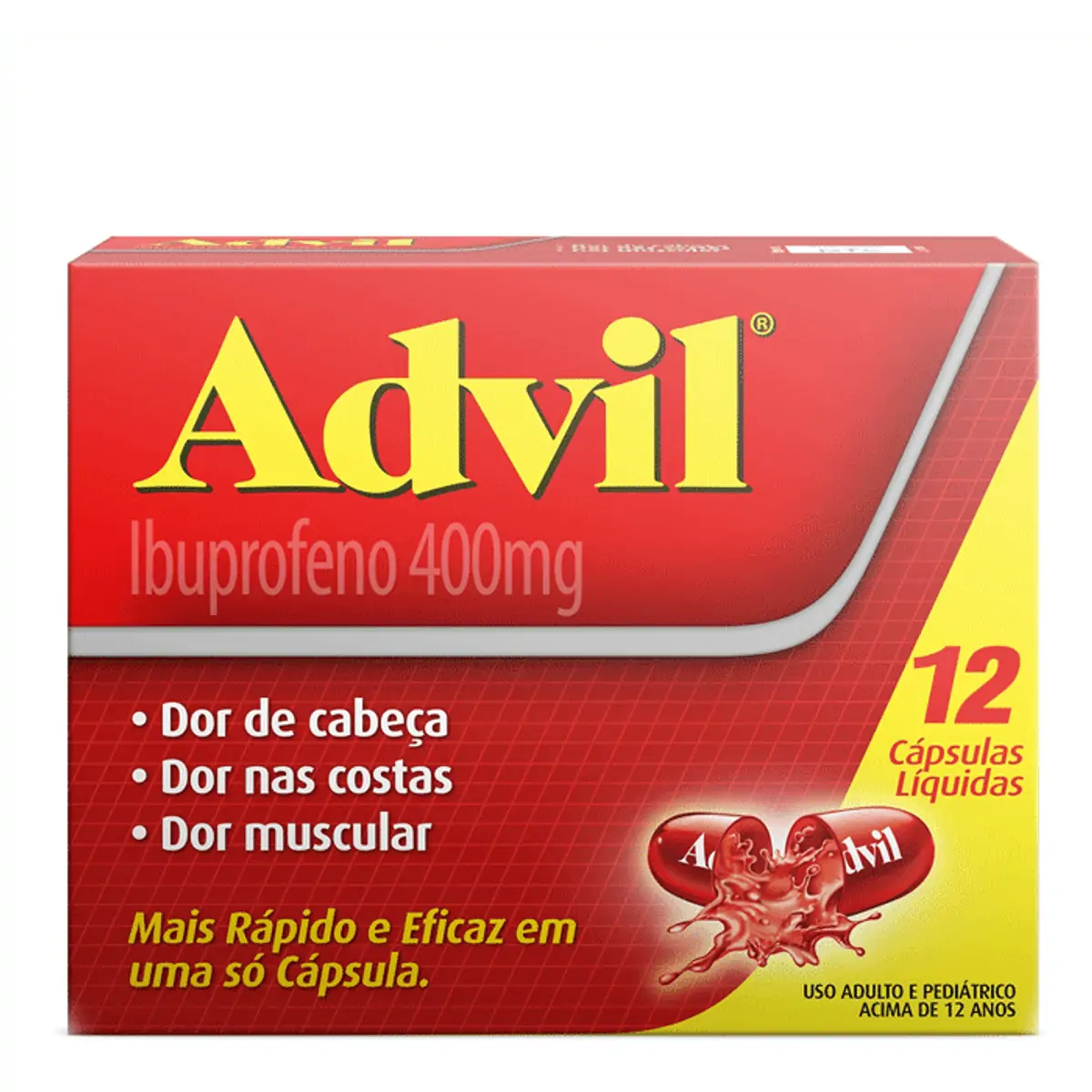 Advil 400Mg 12 Cap