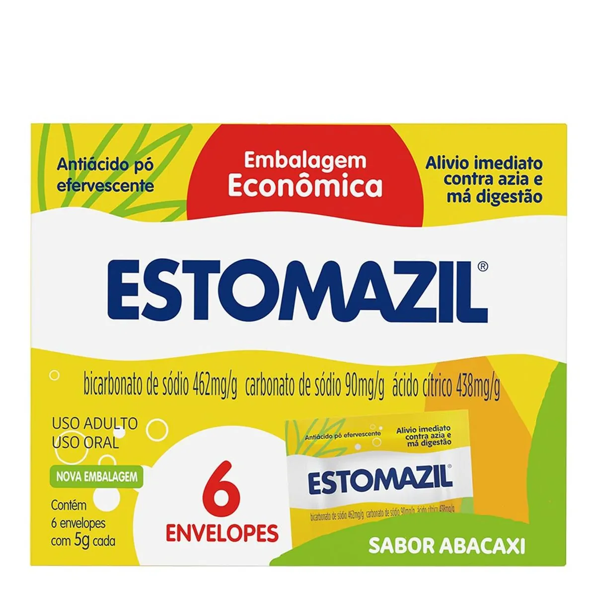 ESTOMAZIL EFV C 6 ENV 5G ABACA