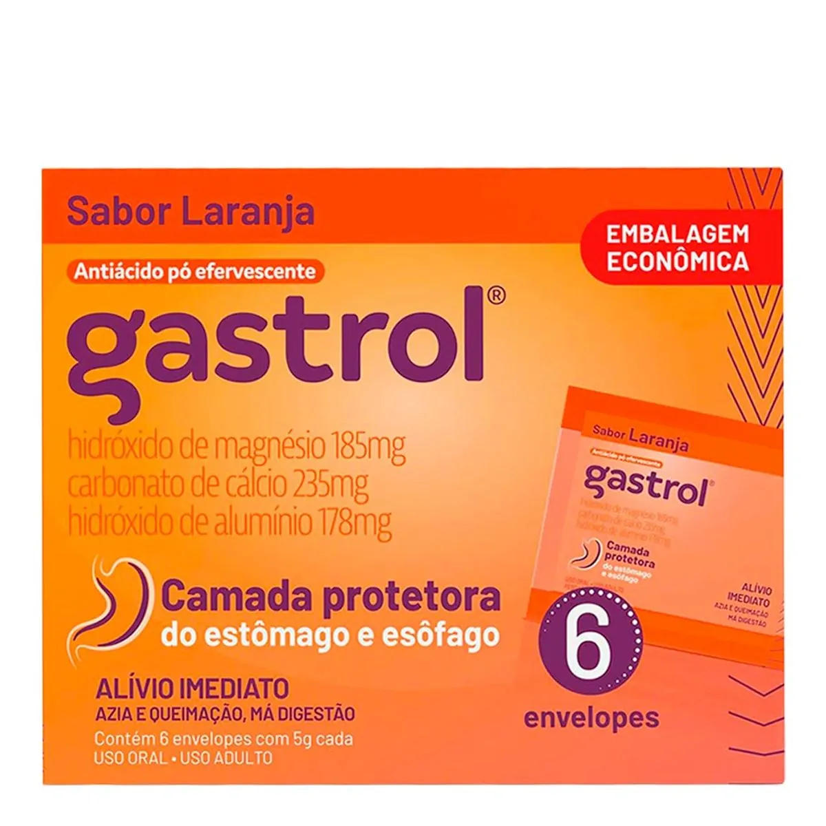 GASTROL ENV LARANJA