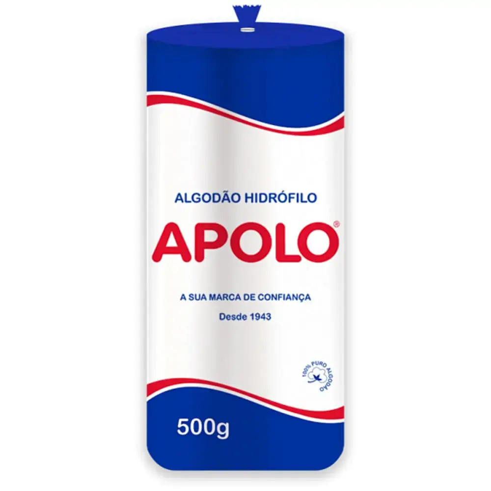 ALGODAO APOLO HIDROFILO 500GR*