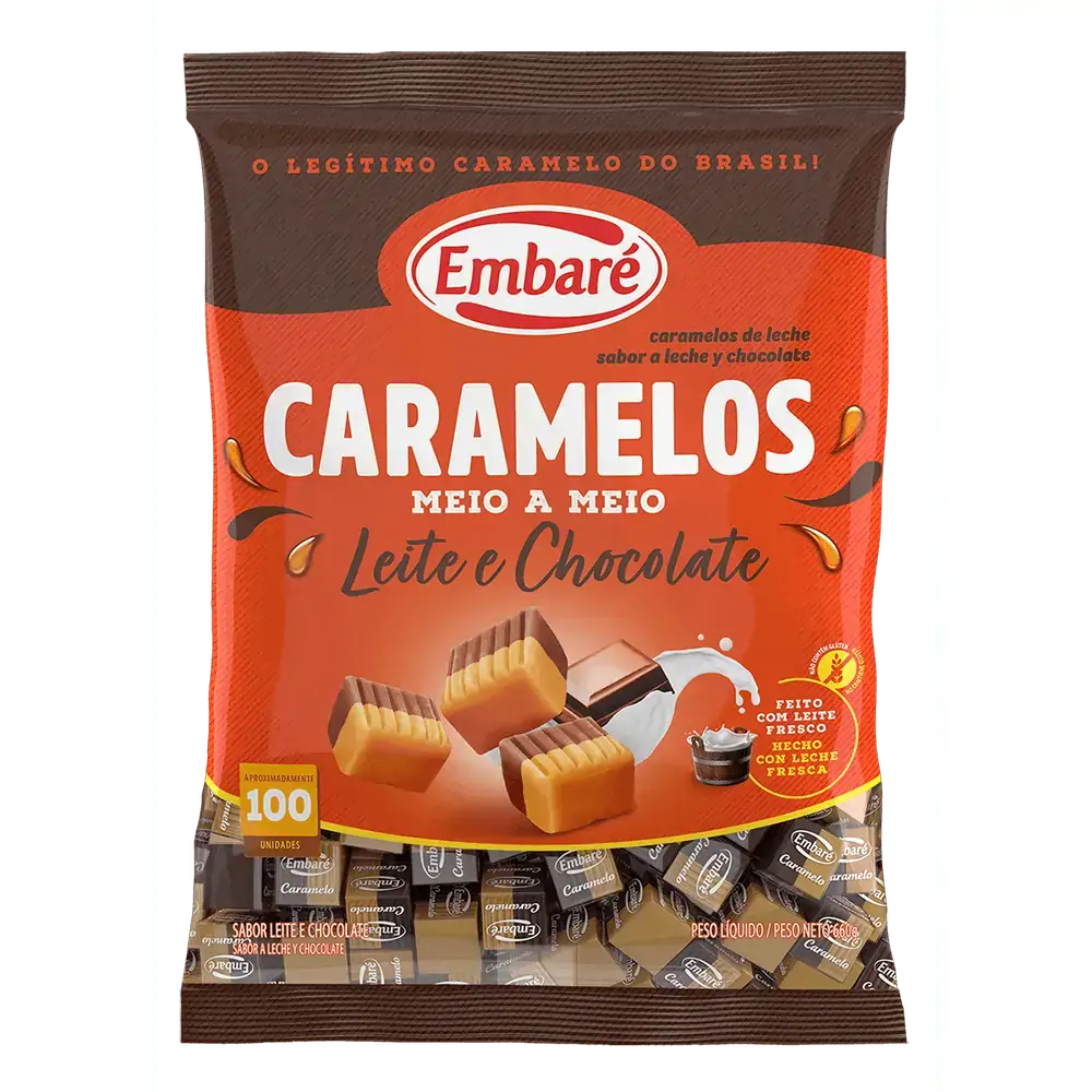 EMBARE CARAMELO PC MEIO/MEIO C