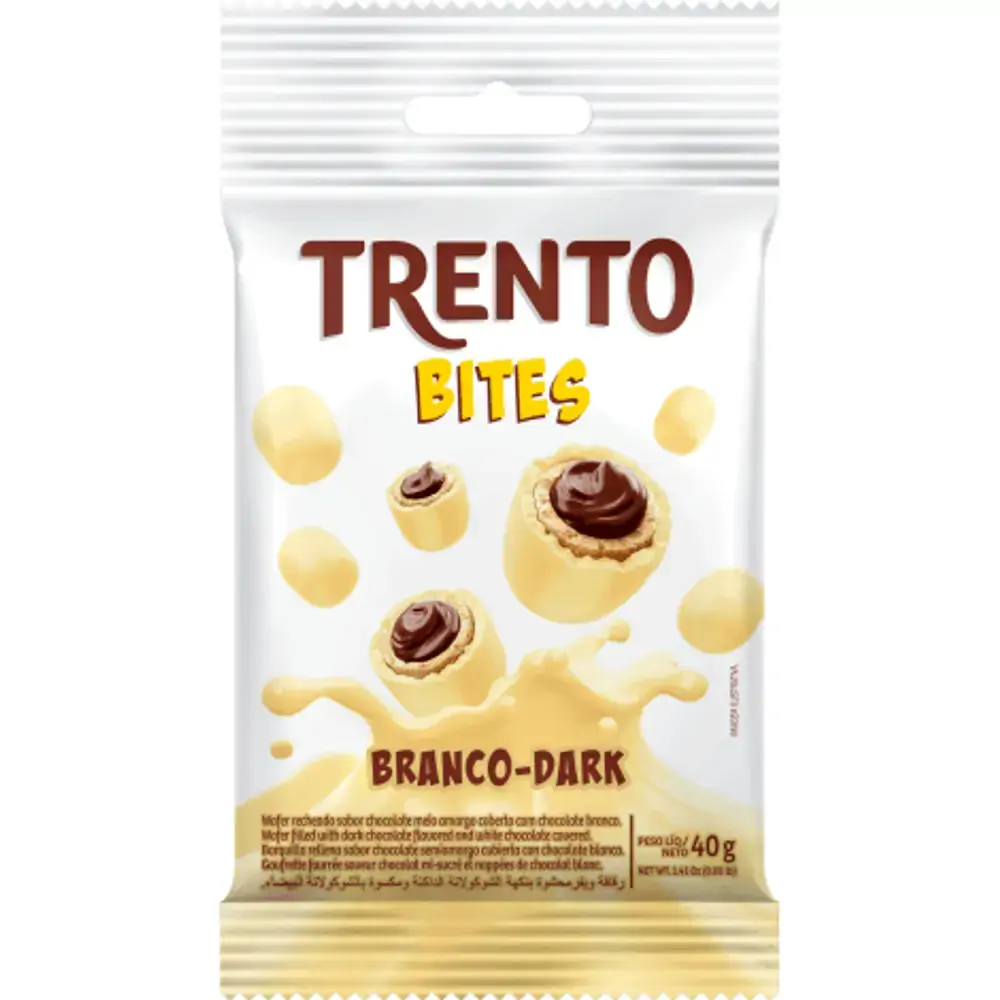 CHOC TRENTO BITES BRANCO 40G