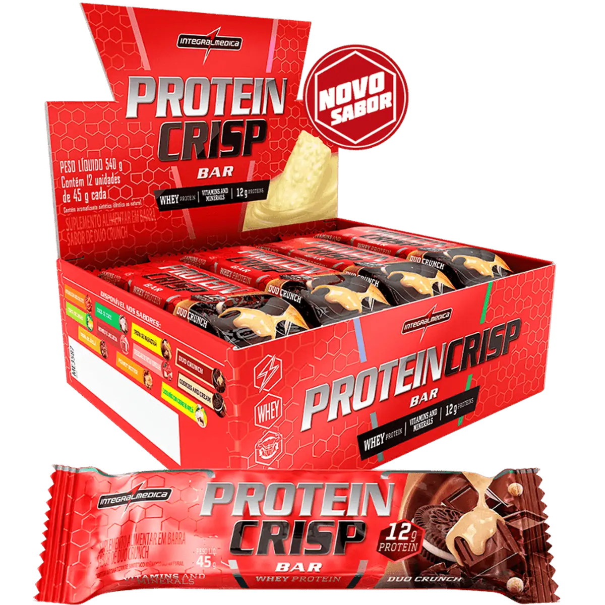Protein Crisp 45G Duo Crunch Integralmedica