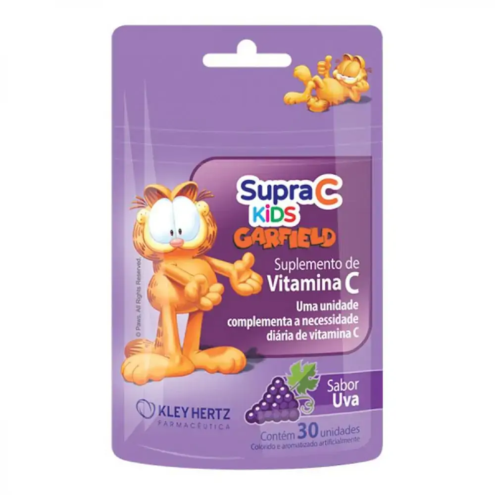 SUPRAVIT C KIDS GARF UVA 30UN