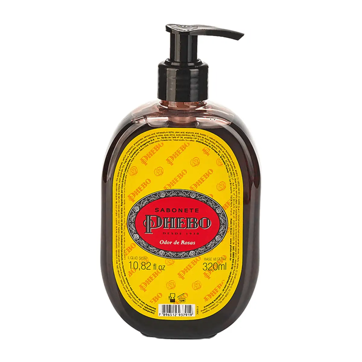 SAB LIQ PHEBO ODOR DE ROSA 320ML