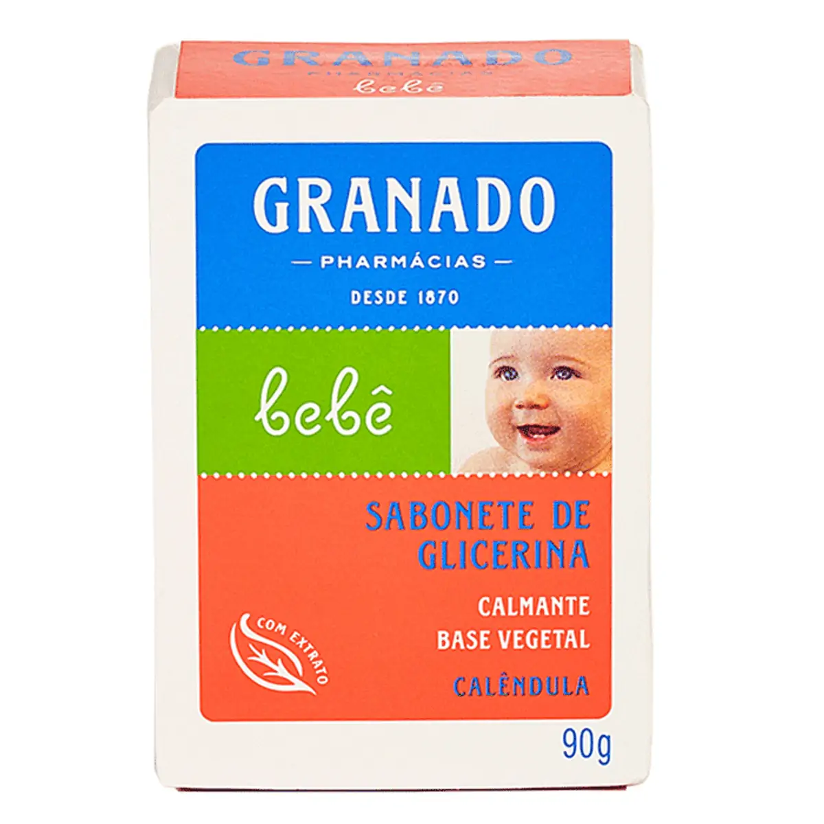 Sabonete Glic Bebe Calendula 90G