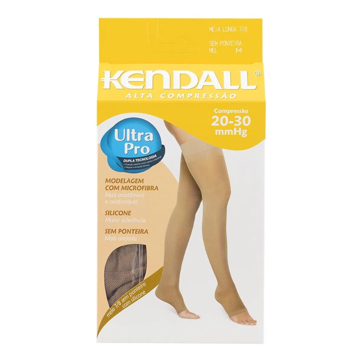 Meia Kendall 78  Sponteira Mel Md