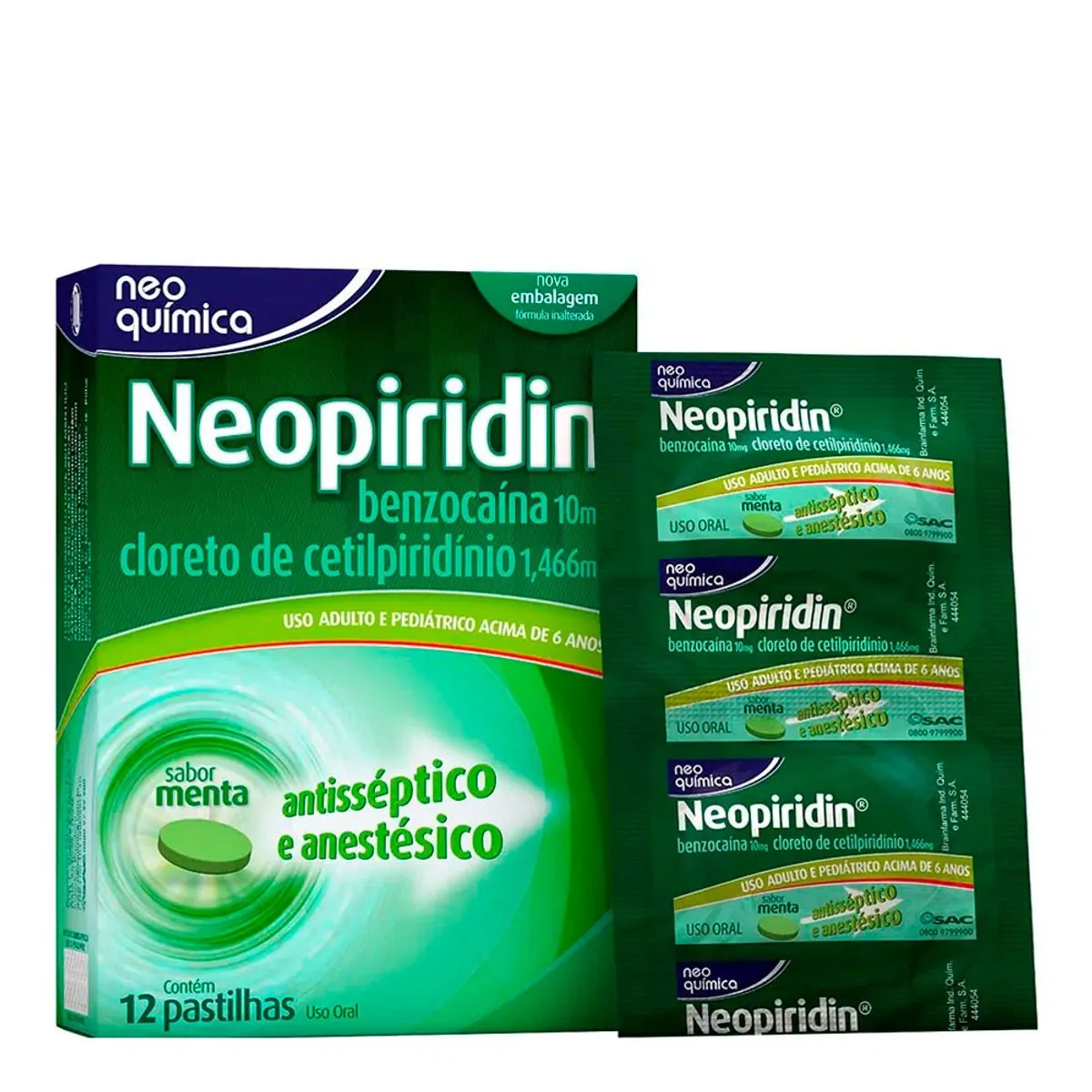NEOPIRIDIN 12PAST