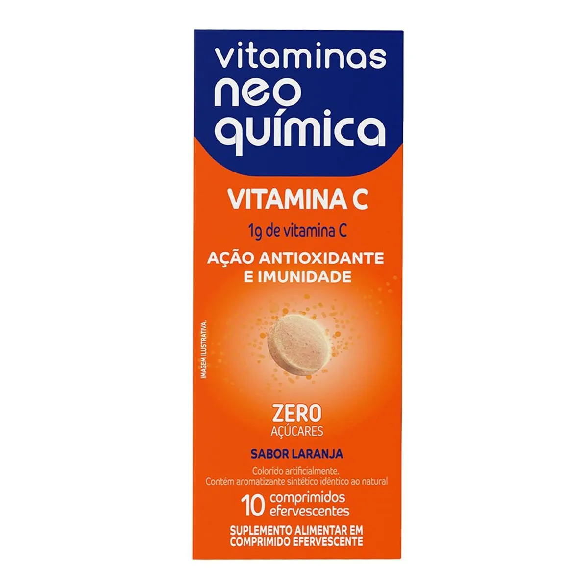VITNEO C 1G LARANJA 10CP EFERV-OTC SUPL