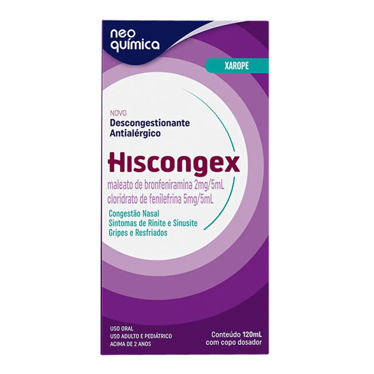 HISCONGEX XPE 120ML (BRONFENIR