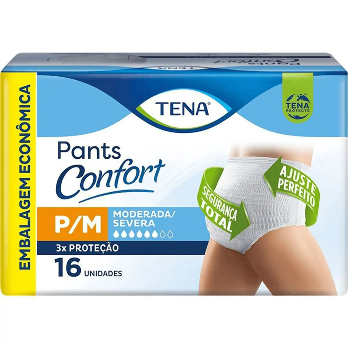 FR AD TENA PANTS  P/M 16U