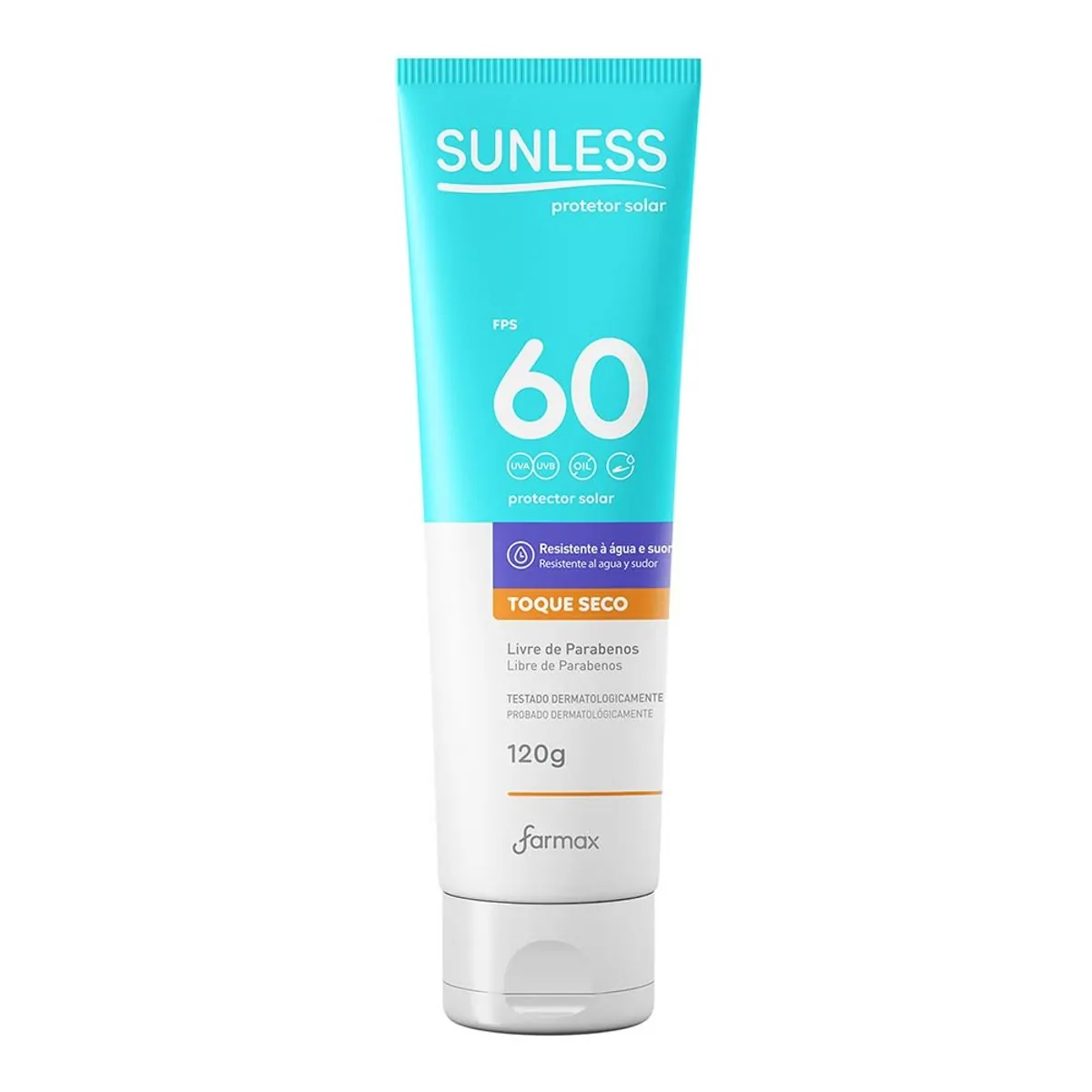 BLOQ. SOL. SUNLESS F.60 120 GR