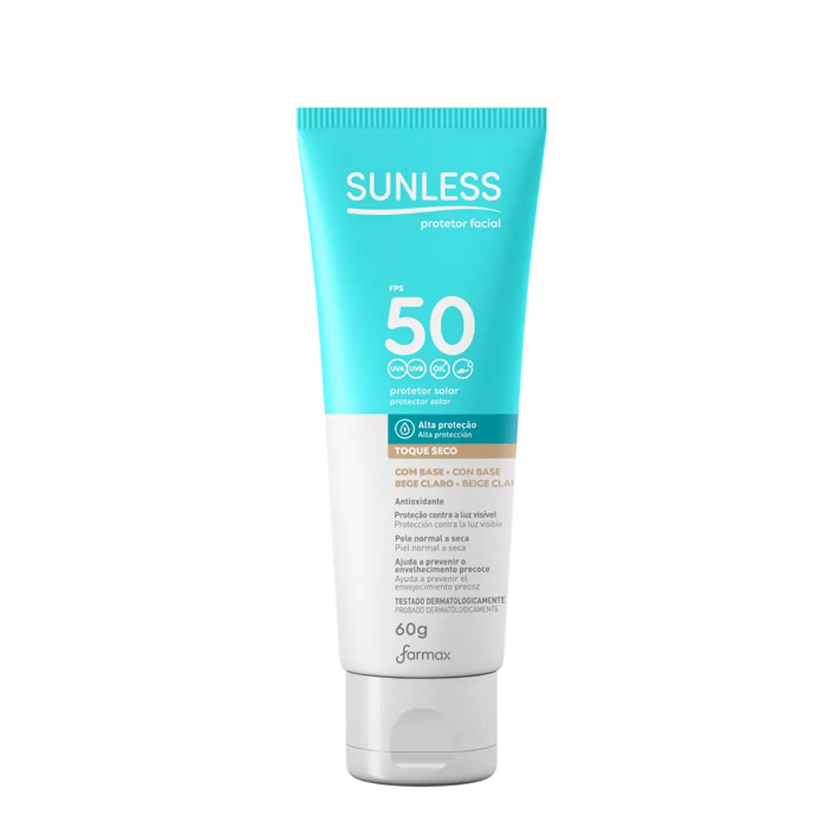 PROTETOR SOLAR FACIAL SUNLESS