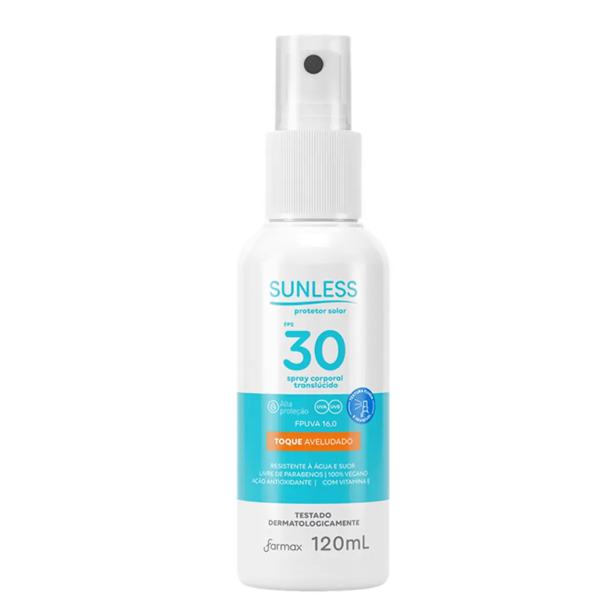 PROT SOL SUNLESS 120ML SPR F30