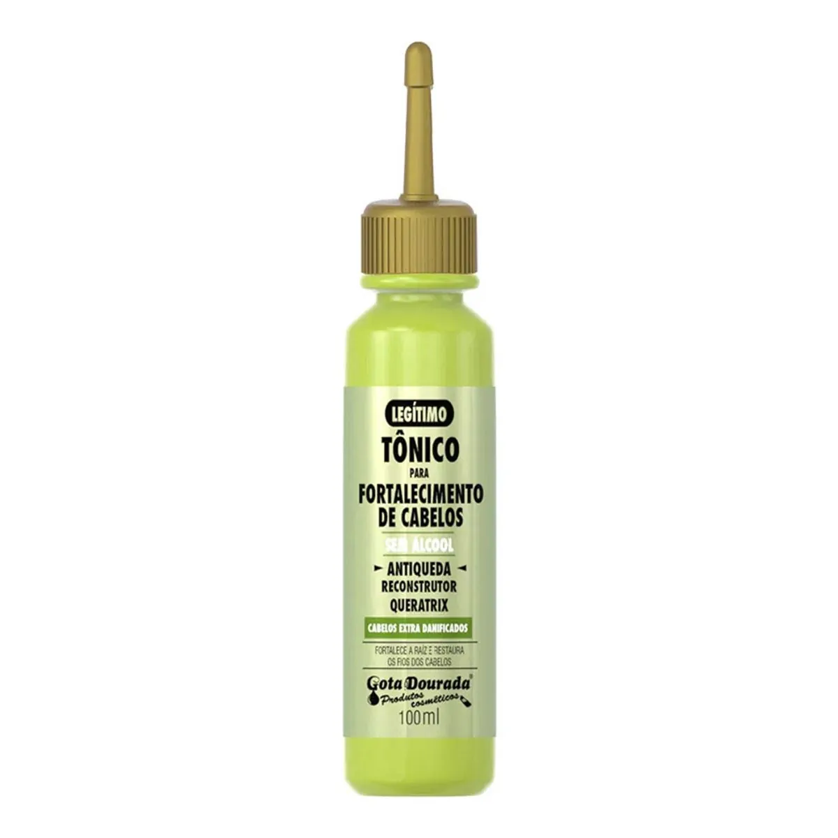 Tonico Fortalecimento Gota Dourada 100 Ml Antiqueda