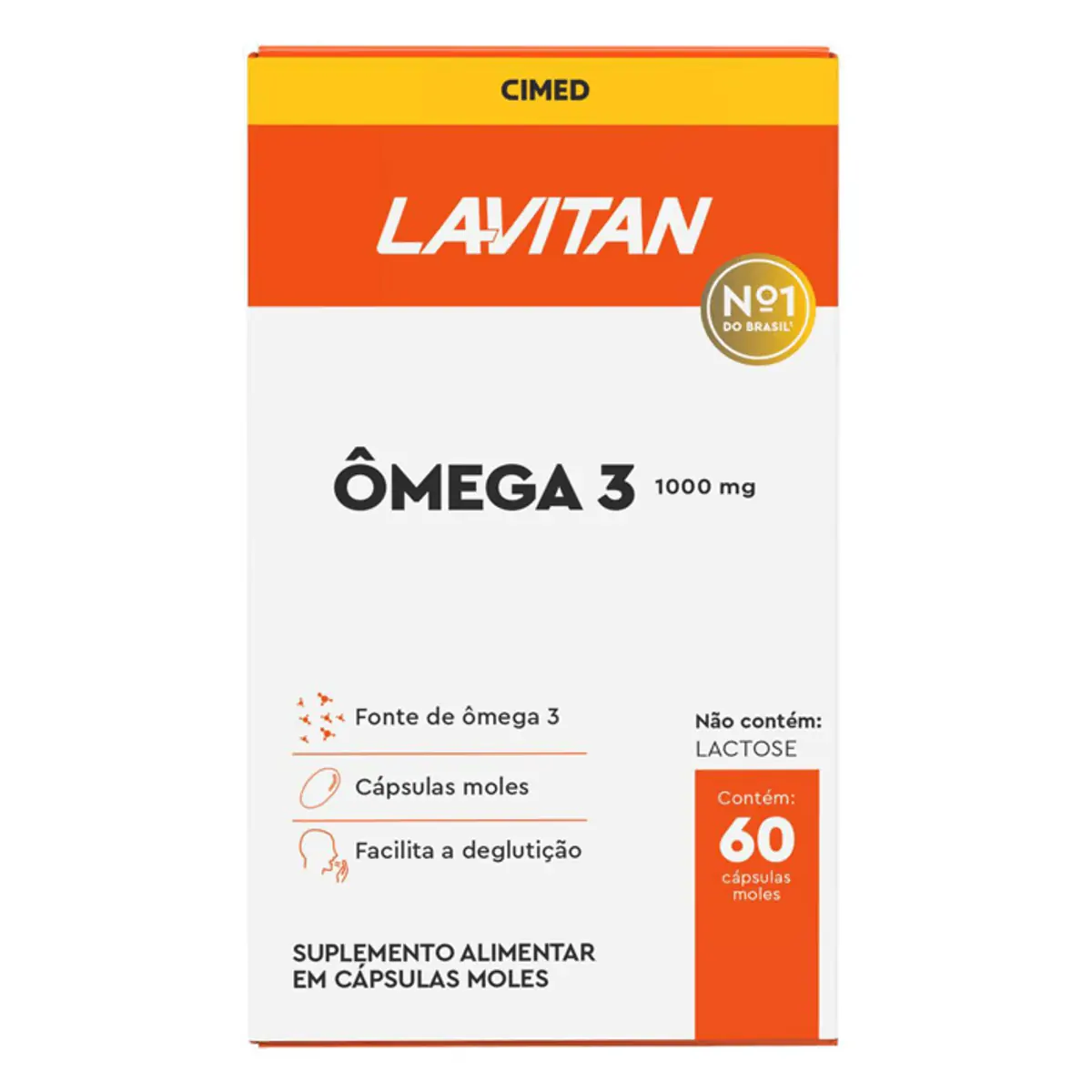 LAVITAN OMEGA 3 100 MG  60 CPS