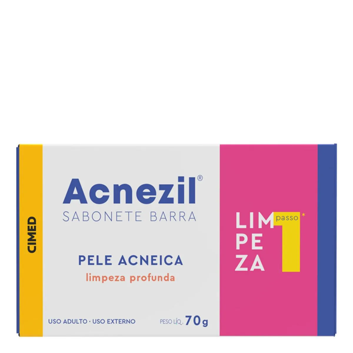 ACNEZIL SABONETE BARRA PELE A